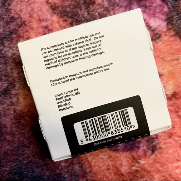 💜 Loop Earplug Accessories White Carry Case - NWT - Picture 3 of 5